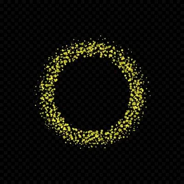 Golden confetti background Stock Illustration