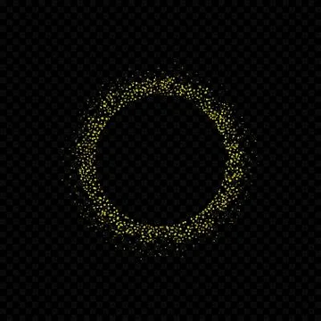 Golden confetti background Stock Illustration