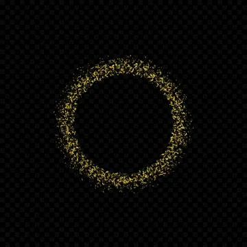 Golden confetti background Stock Illustration