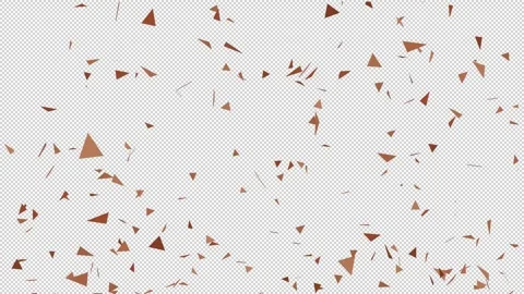 Golden Confetti Explosion Animation Stock Footage 278313653