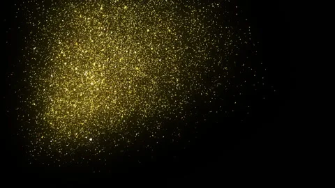 Golden confetti falling 库存影片 115439772
