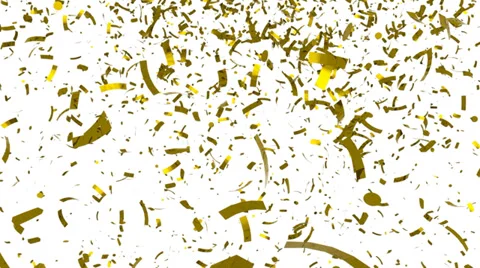 Golden confetti Video stock 32879039