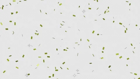 Golden confetti Stock Footage 202650699