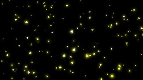 Golden Confetti Stock Footage 289585399