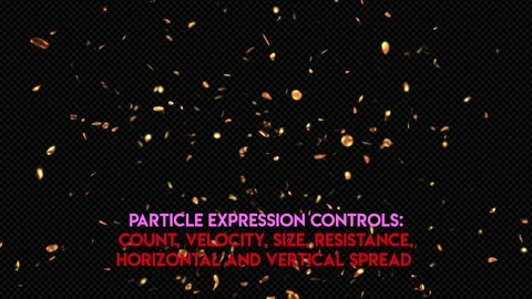 Golden Confetti Generator. Updated Catálogo de After Effects