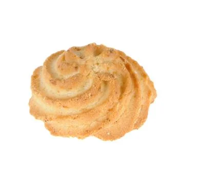 Golden  cookie Stock Photos