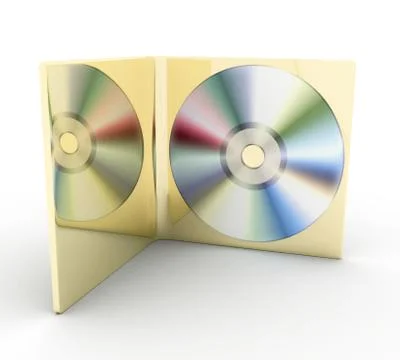 Golden copy disk Stock Illustration