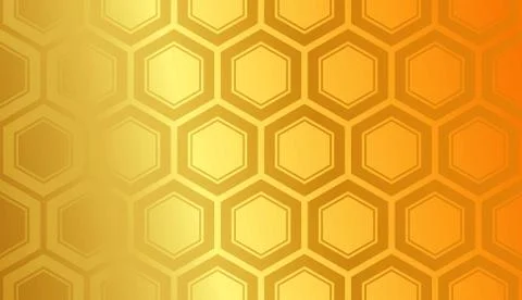 Golden Creative Multicolored Blurred Background. Elegant Background With Poly Stock Illustration