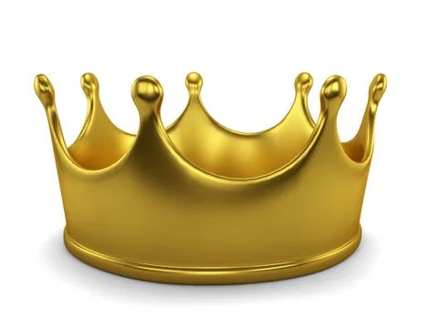 Golden crown Stock Illustration