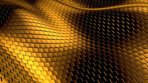 GOLDEN CUBES BIG 動画素材 102448953