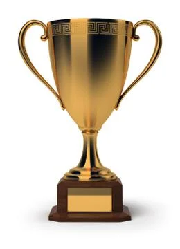 Golden cup Stock Illustration