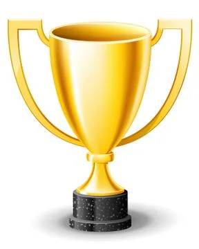Golden cup Stock Illustration