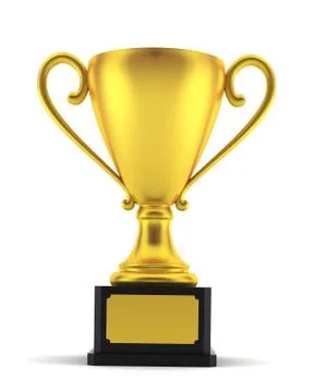 Golden cup Stock Illustration