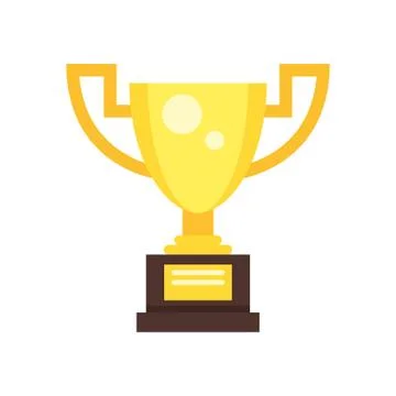 Golden cup for winner Stock Illustration