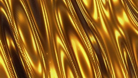 Golden Curtain background Stock Footage 102400517