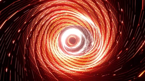 Golden cyber VJ loop background animated chain0001-0300 Stock Footage 337465873
