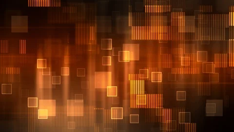 Golden Data Layers Stock Footage 92339095