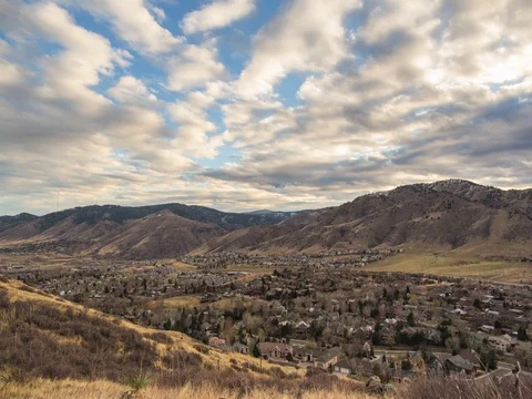 Golden Day to Night Time Lapse Stock Footage 74857366