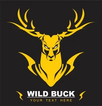Golden Deer Stock Illustration