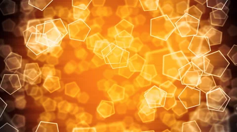 Golden Depth Shapes Stock Footage 41058749