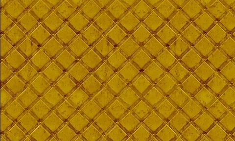 Golden diamond pattern background. Abstract yellow geometric texture with e.. Stock Illustration