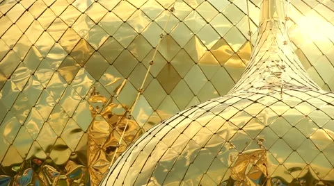 Golden dome of the temple Video stock 957538
