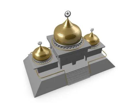 Golden doom Stock Illustration