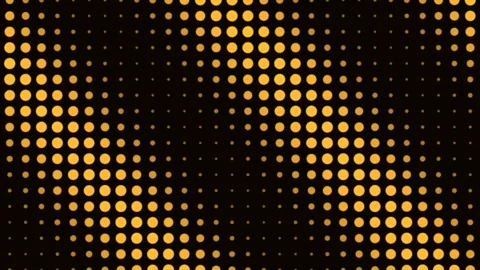 Golden Dot Wave Pattern Seamless Loop Stock Footage 340565897