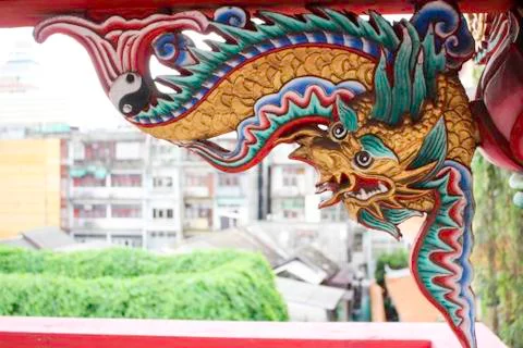 Golden Dragon Stock Photos