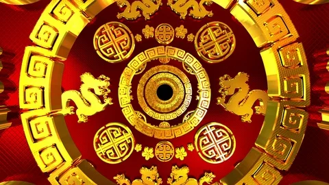 Golden Dragons background 動画素材 102443519