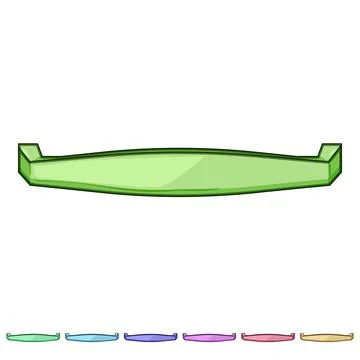 Golden drawer handle design element graphic Stock Illustration