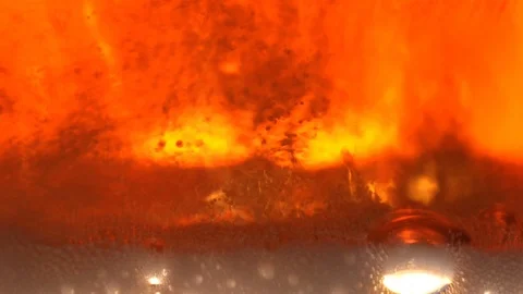 A golden drink in the sun Stock Footage 120436738
