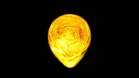 Golden drop black background Stock Footage 116543045