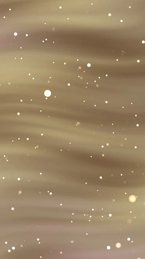Golden dust particles falling abstract vertical background loop Stock Footage 329620093