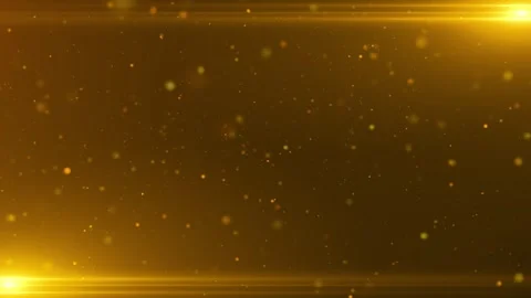 Golden Dust Particles Floating in Light on Dark Background Stock Footage 309247475
