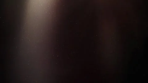 Golden Dust Particles in Light Streams, Cinematic Atmosphere Stock Footage 293903176