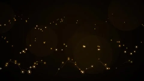 Golden Dust Particles Waves Luxury Background Vidéo 344258752