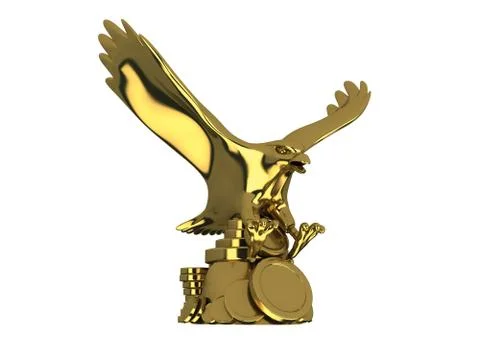 Golden eagle Stock Illustration