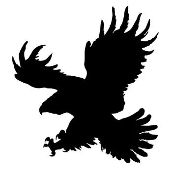 Golden Eagle Stock Illustration