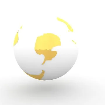 Golden earth 3 Stock Illustration
