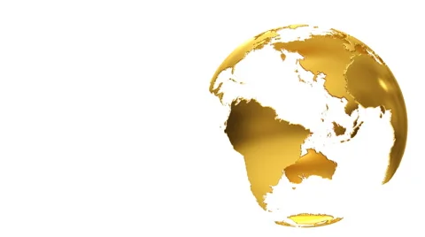 Golden Earth Stock Footage 41566542