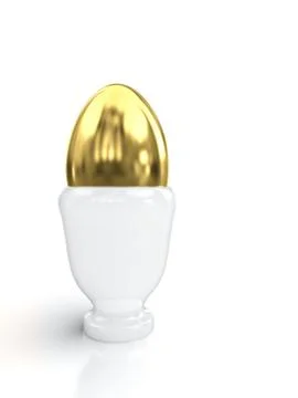 Golden egg Stock Illustration