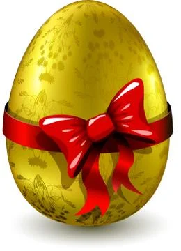 Golden egg Stock Illustration