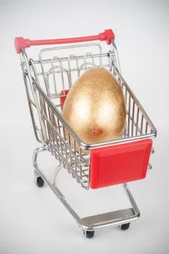 Golden egg Stock Photos