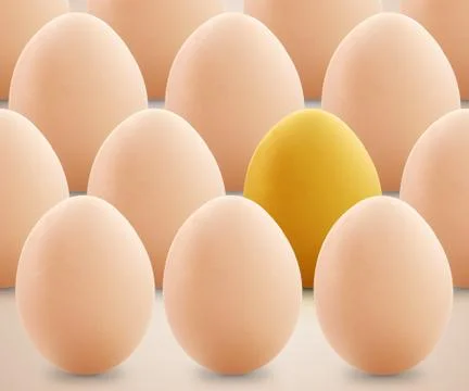 Golden egg Stock Photos