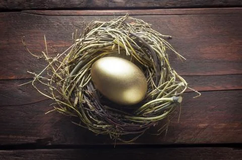 Golden Egg Stock Photos