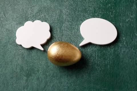 Golden egg 스톡 사진
