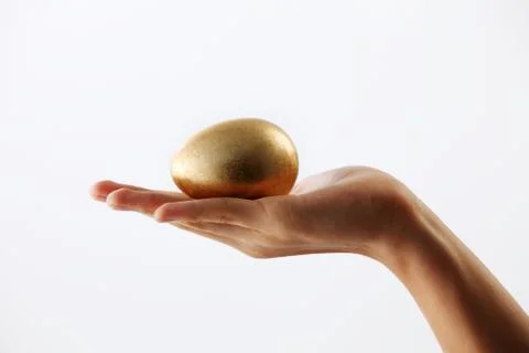 Golden egg Stock Photos