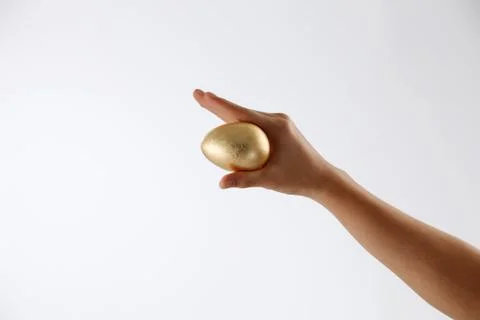 Golden egg Stock Photos