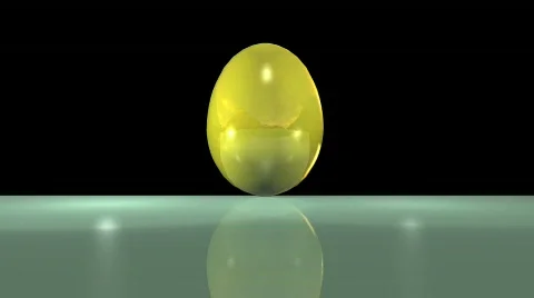 Golden Egg Technology Video stock 501339
